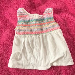 Toddler printed tank